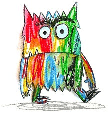 Le monstre des couleurs, personnage de Anna Llenas.