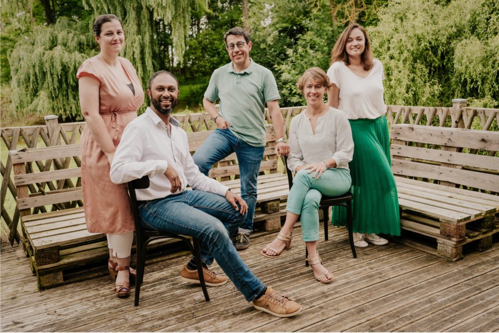 Equipe Mavana 2023 - Julie Parpaillon, Gillo Malpart, Jean-François Pinson, Fabienne Lefèvre, Kelly Le Goff