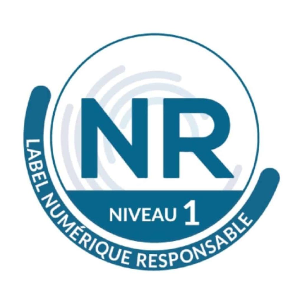 Logo Label Numérique Responsable de Niveau 1