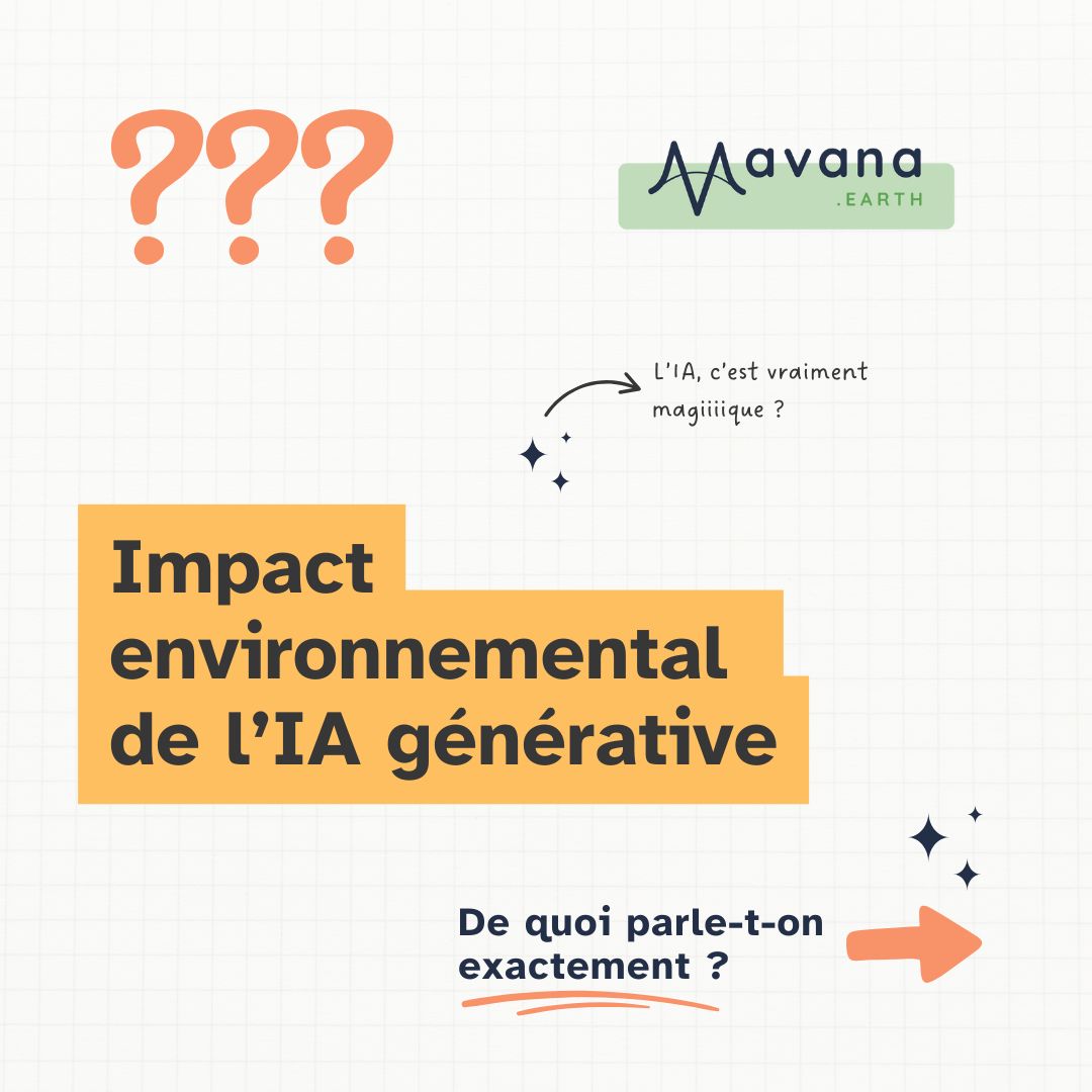 Impact environnemental de l'IA générative De quoi parle-t-on exactement