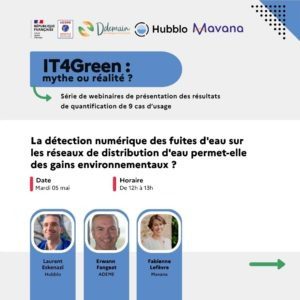 Webinaire IT4Green Fuites d'eau