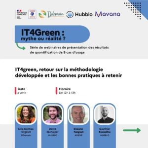 Webinaire IT4Green Méthodologie et bonnes pratiques
