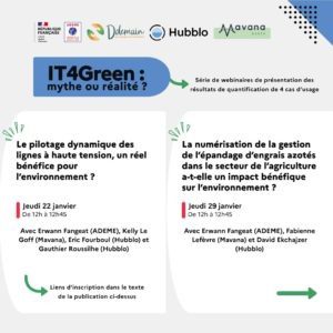 Webinaire IT4Green - Le pilotage dynamique des lignes à haute tension, un réel bénéfice pour l’environnement ?