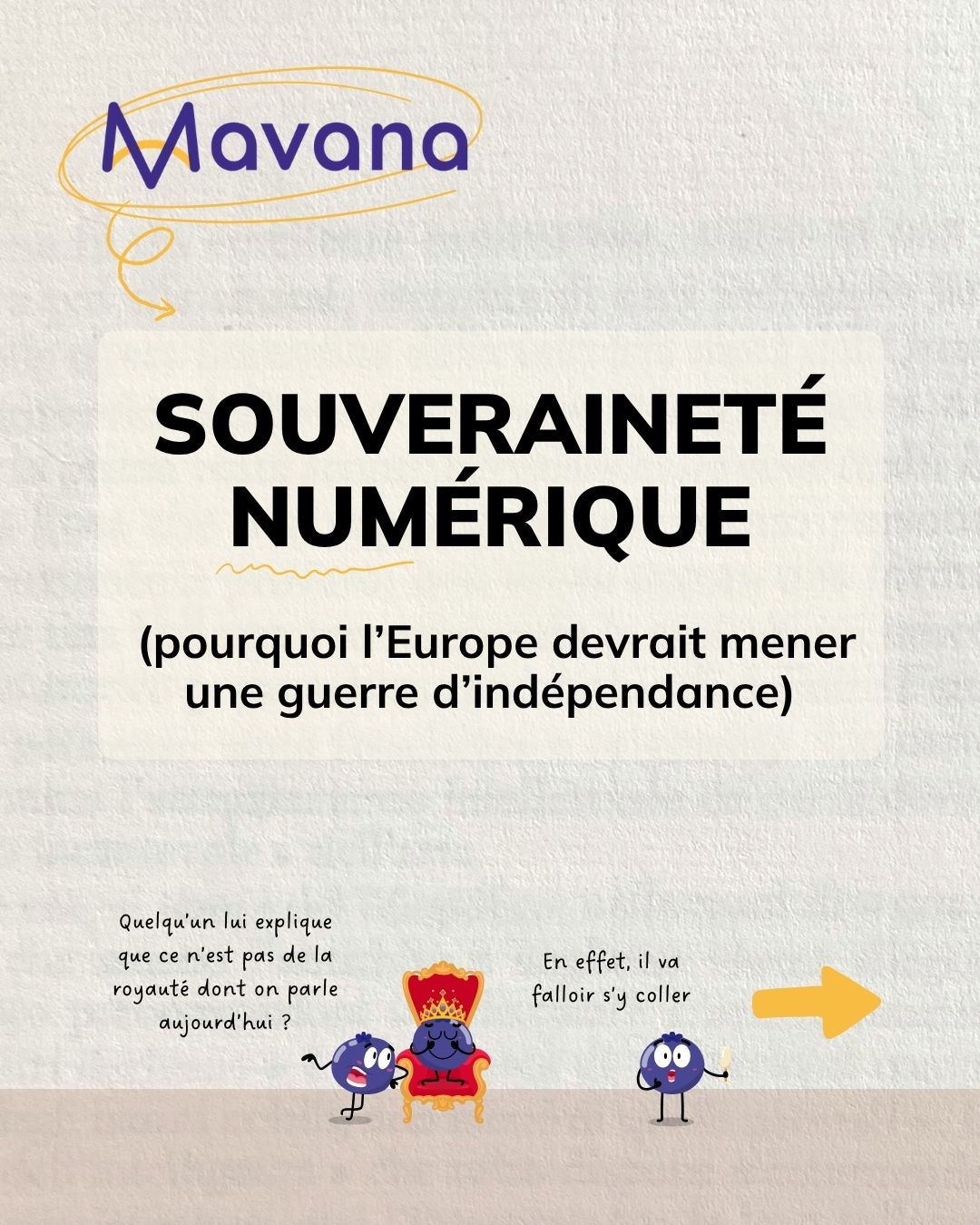 Souveraineté / indépendance numérique européenne